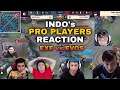 INDO PRO PLAYERS REACTION ON EXE VS EVOS GAME 4 - MLBB 2021