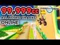 Mario Kart Wii - 99,999cc All Retro Tracks ONLINE!
