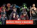 Marvel Phase 4 Rankings By Excitement