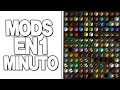 Mods de Minecraft en 1 Minuto: Just Enough Items (JEI) #Shorts