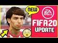 NEW FIFA 20 UPDATE - NEW FACE ADDED & MORE CAREER MODE FIXES