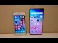 Samsung Galaxy S10+ vs. iPhone 7 - Size Comparison!