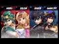 Super Smash Bros Ultimate Amiibo Fights   Request #6139 Hero & Zelda vs Joker & Dark Pit