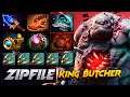 ZIP FILE PUDGE - KING BUTCHER - Dota 2 Pro Gameplay [Watch & Learn]