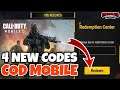 4 NEW COD Mobile Redeem CODES | CODM Codes 2021
