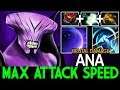 ANA [Faceless Void] Max Attack Speed Destroy Liquid Close Game 7.21 Dota 2