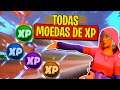 COLETE TODAS AS MOEDAS DE XP! - TEMPORADA 2 - FORTNITE