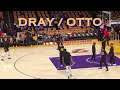 📺 Draymond & Otto Porter workout/threes at Warriors pregame before LA Lakers on Opening Night
