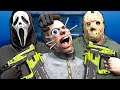 Ghost Face And Jason Nail Gun Experiments! Boneworks VR!