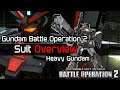 Gundam Battle Operation 2 Suit Overview - Heavy Gundam