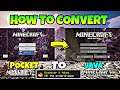 How To Convert Pocket Edition To Java Edition | Android | 10MB Only |Exped Gaming