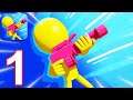 MERGE RUNNER 3D- Walkthrough Gameplay Part 1 - INTRO (iOS Android)