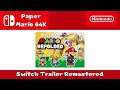 Paper Mario Trailer - Remastered - Nintendo Switch (Concept & Comparison)