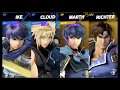 Super Smash Bros Ultimate Amiibo Fights   Request #4780 Ike & Cloud vs Marth & Richter