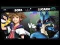 Super Smash Bros Ultimate Amiibo Fights – Sora & Co #198 Sora vs Lucario