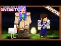 Why Does This Happen To Us?! - Minecraft Diversity 3 w/ iHasCupquake & StacyPlays - Ep.14