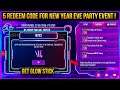 5 Redeem Code For New Year Eve Party Event In Pubg Mobile | Get Free Rename Card,Popularity & More