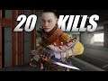 Attempting 20 Kills in One Building Challenge...