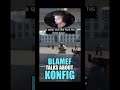 How does blameF feel about k0nfig? #shorts
