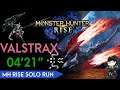 Hub *7 Crimson Glow Valstrax Solo Bow 04'21" | MH Rise