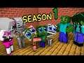 Monster School: Poor Baby Monsters Life (SAD STORY but happy ending) Season 1 - Minecraft Animation