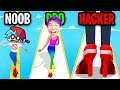 NOOB vs PRO vs HACKER In HIGH HEELS!? (NEW UPDATE! *NEW ARIANA GRANDE & BILLIE EILISH LEVELS*)