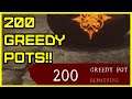 Opening 200 Greedy Pots! So many amulets and legendaries! | Home Sweet Home: Survive