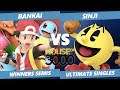 Smash Ultimate Tournament - Bankai (Pokemon Trainer) Vs. Sinji (Pac-Man) SSBU Xeno 169 Winners Semis