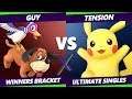 Smash Ultimate Tournament - Guy (Duck Hunt) Vs. Tension (Pikachu) S@X 305 SSBU Winners Round 4