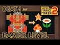 Super Mario Maker 2 - This Level Gets Easier When You Die