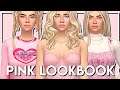 The Sims 4 | PINK LOOKBOOK 🌸 | + CC Links
