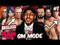 WWE 2K22 won't have GM Mode so I started my own on RAW