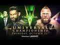 WWE Crown Jewel 2021: Roman Reigns vs Brock Lesnar (Universal Championship)
