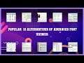 Advanced Font Viewer | Best 13 Alternatives of Advanced Font Viewer