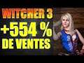 CD PROJEKT EN PLEIN BOOM: +554% DE VENTES DE THE WITCHER 3 !