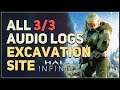 Excavation Site All Audio Logs Halo Infinite