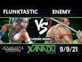 F@X 422 Losers Semis - Flunktastic (Mina) Vs. Enemy (Genjuro) Samurai Shodown