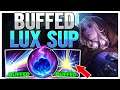 How to Play NEW BUFFED LUX SUPPORT
