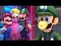 Luigi Saving Characters Vs Characters Saving luigi