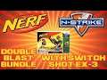 Nerf: N-Strike Double Blast Bundle With Switch Shot EX-3 - Nintendo Wii Gameplay 😎RєαlƁєηנαмιllιση