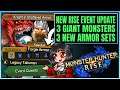 NEW RISE UPDATE + EVENT QUEST - 3 New Armor Sets & New Talisman - Full Guide - Monster Hunter Rise!