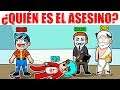 ¿PODRÁS ADIVINAR EL ASESINO? 😱 NOOB VS PRO VS HACKER VS DIOS ☠️ MINECRAFT con los COMPAS