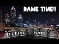 Portland Trail Blazers vs Atlanta Hawks-Nba 2k21 My Career-With Commentary-Me Vs DAME TIME-PS4-