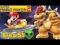 ROBÉ UN OVNI Y SALVO AL MUNDO | Super Mario Maker 2
