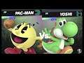 Super Smash Bros Ultimate Amiibo Fights  – Request #18391 Pac Man vs Yoshi
