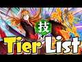 Tech Tier LIst (PvE Only) Bleach Brave Souls