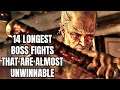 14 More Longest Boss Fights That Are Almost Unwinnable
