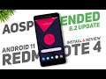 AOSP Extended 8.2 For Redmi Note 4 | Android 11 (R) | Install & Full Review