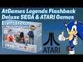AtGames Legends Flashback Deluxe Livestream, 2700+ New Sega & Atari ROMs!