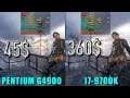 Celeron G4900 vs i7 9700K: The Division 2 - Crysis 3 - Metro Exodus - Far Cry 5 - CS GO